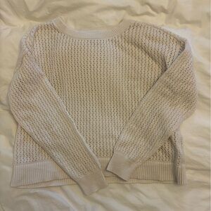 Lucky Brand Women's Cream Knit Sweater